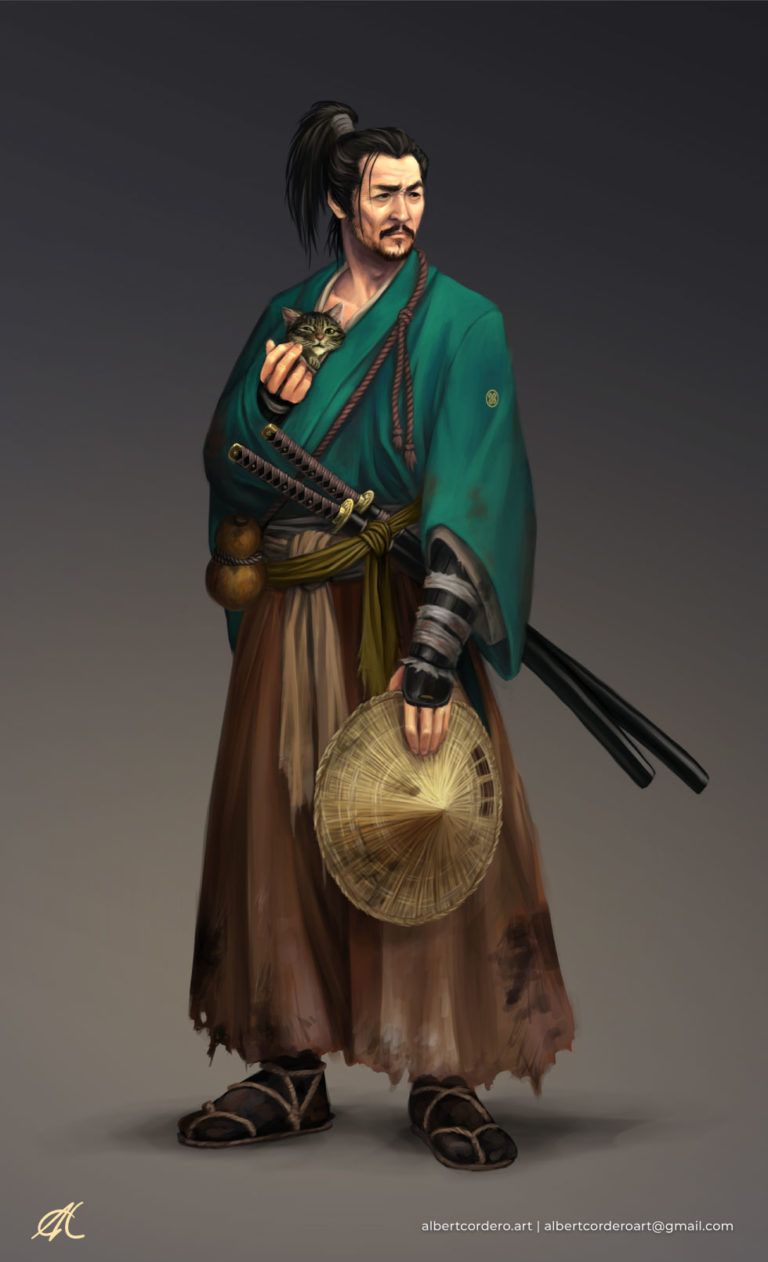 Ronin - Character Concept art by Albert Cordero