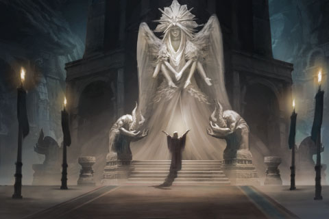 Concept Art - Godess Temple